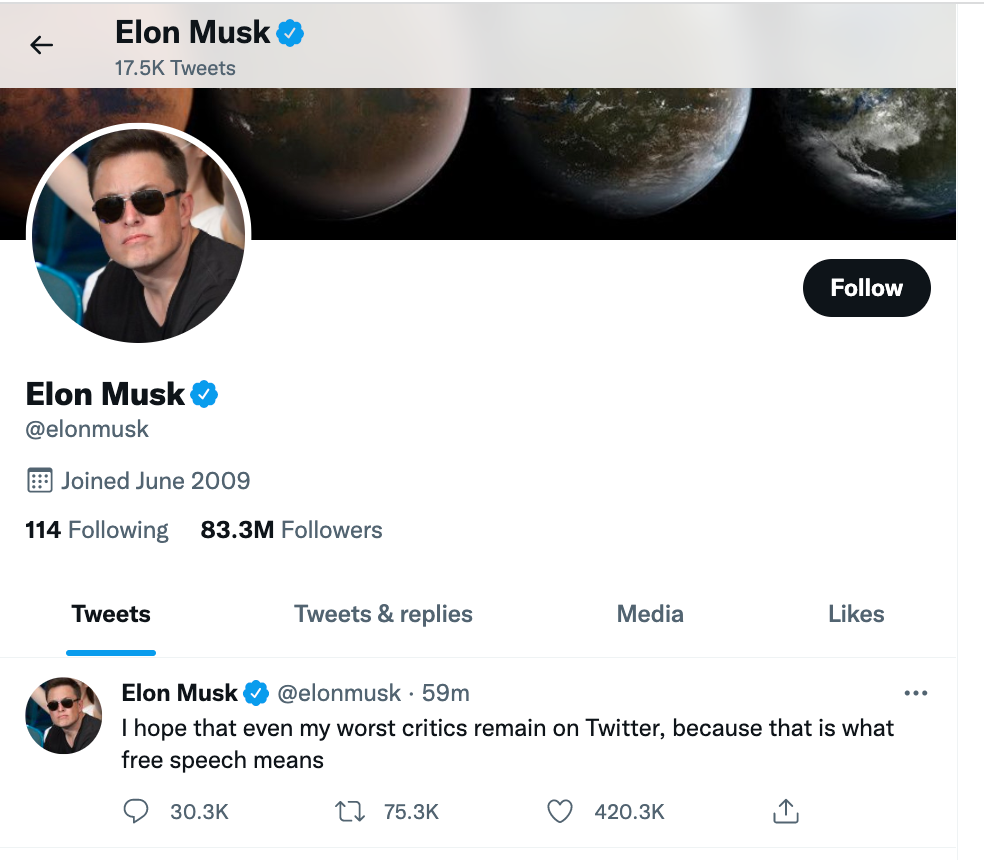 Elon Musk Taking over TwitterLiterally - Eyes on Hollywood