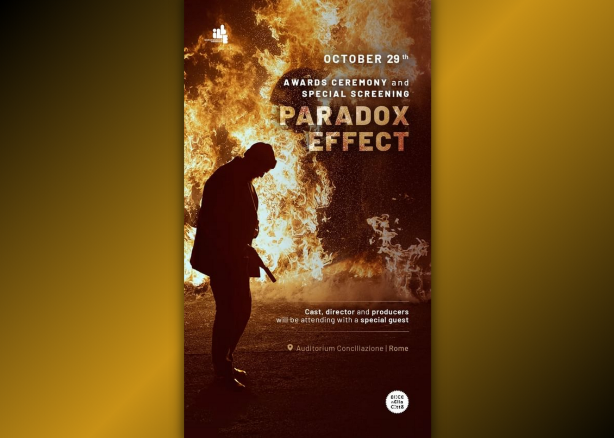 Acclaimed British Director Scott Weintrob Unveils Paradox Effect in Rome  - Eyes on Hollywood
